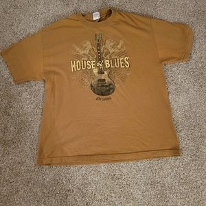 Vintage HOUSE OF BLUES 'ORLANDO' GRAPHIC T-SHIRT - X Large